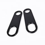 Motorcycle Rear TURN SIGNAL Relocater Holder Shock Brackets Motorbike Bobber Old School Cafe Racer (Black)