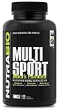 NutraBio MultiSport Vitamin for Men 120 Capsules