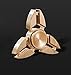 SMAZ LIFE Anti-Anxiety Fidget Spinner Toy Helps Focusings EDC Focus Toy for Kids & Adults - Best Stress Reducer Relieves ADHD Anxiety and Boredom Copper Gold