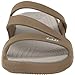 crocs Women's Patricia Mini Wedge, Khaki/Pearl, 8 M US