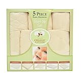 TL Care 5 Piece Bedding Start-Up Set made with Organic Cotton, Natural Color