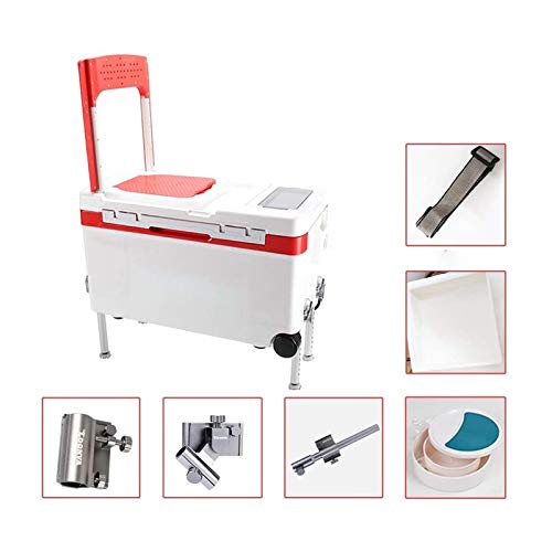 SQQSLZY Angelkasten Multifunktionaler Inkubator Vier Ecken Hebeverdickung Fischereibox Angelgerät Live Fish Box… – Bild 5