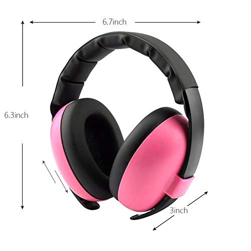 image for Vinkki Baby Ear Protection Noise Cancelling Headphones for Kids Noise 
