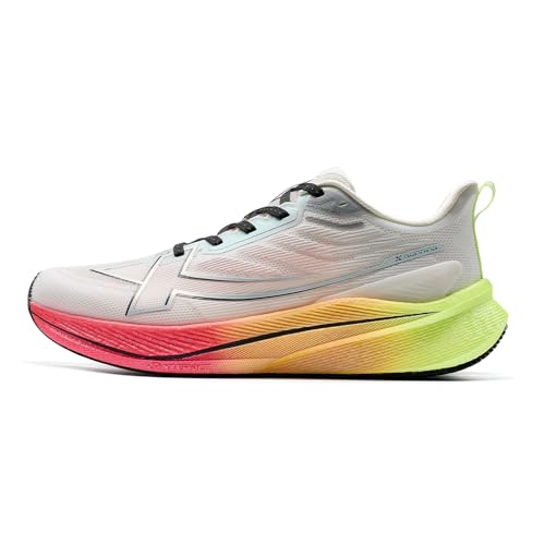 XTEP Professional 2000 km men's running shoes for exam training, high cushioning, strong recoil capacity, non-slip and durable sports shoes, ideal for long distance runs from 10 km