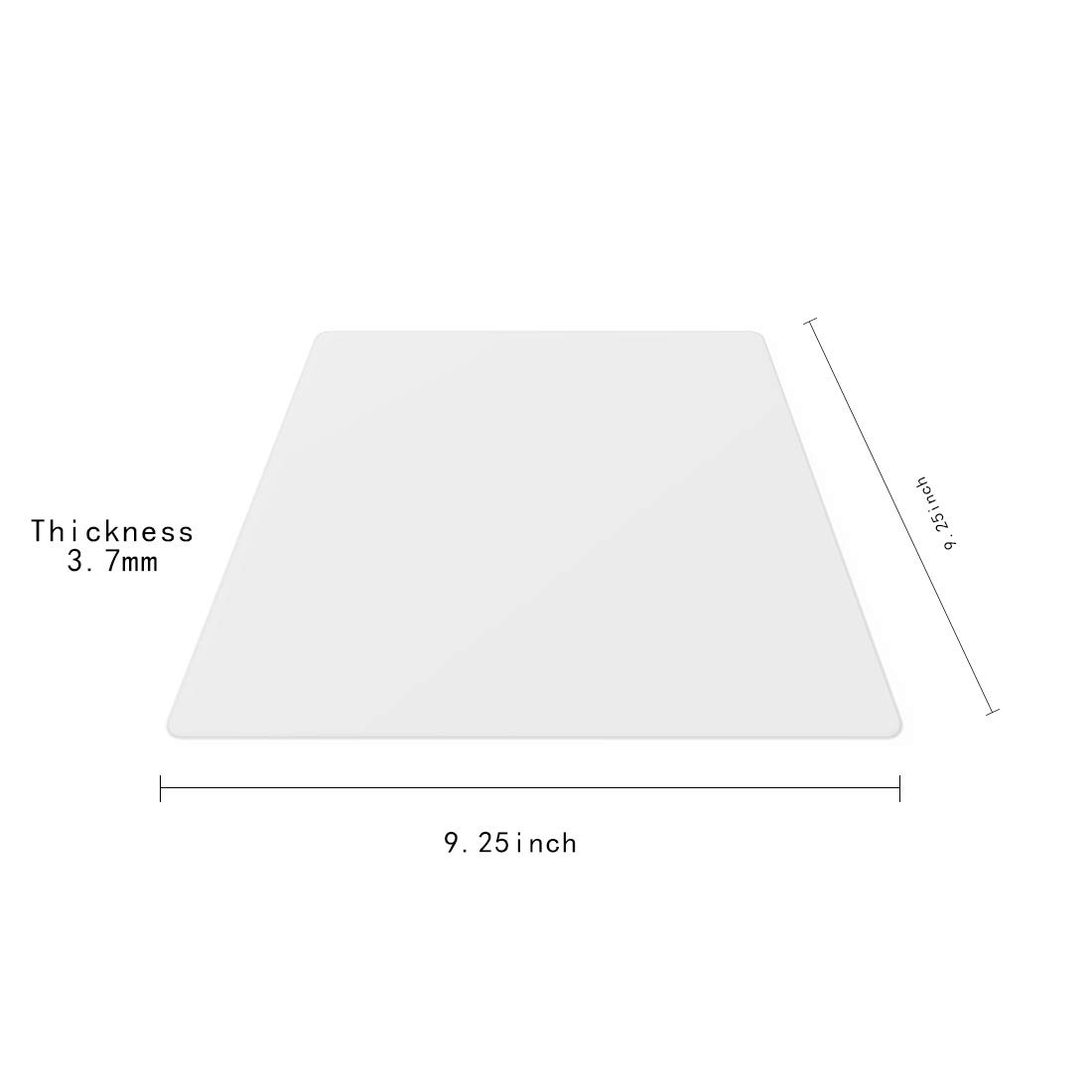 3d Printer Parts Accessories Glass Print Bed Borosilicate Glass 3d Printer Glass Print Bed 235x235x3