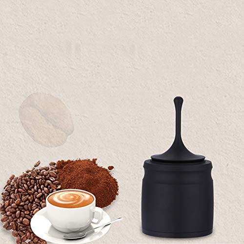 dezirZJjx Coffee Dosage Ring, Portable Espresso Coffee Maker Bean Grinder Dosage Cylinder Ring Tamper Tool, Easy to Use - Thumbnail 2