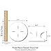 Three Piece Dessert Stand Set - Party DIY Round Display Stand