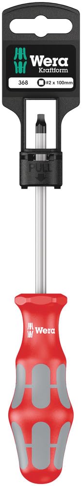 Wera 05100071001 368 1 x 2 x 100 mm 368 SB Screwdriver for Square Socket Head - Silver