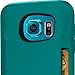 Smartish Galaxy S6 Wallet Case - Wallet Slayer Vol. 1 - Ultra Slim Protective Wallet Cover - (Silk) - Pacific Green