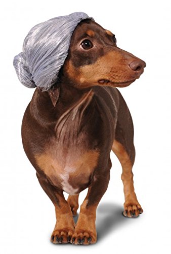 Rubies Costume Old Lady Dog Wig