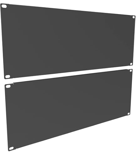 Stalflex Panneau d'obturation 1U pour rack 19 pouces