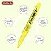 Shuttle Art Yellow Highlighters, 30 Pack Highlighters Bright Colors, Chisel Tip Dry-Quickly Non-Toxic Highlighter markers for Adults Kids Highlighting in Home School Office
