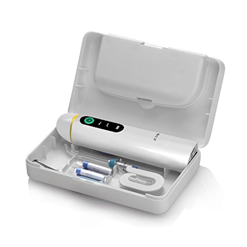 Jetpik JP50 Elite - Rechargeable Electric Dental Flosser Oral Irrigator with Pulsating Floss + Water Jet Pik Power