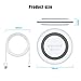 Fast Wireless Chargers, HAISSKY Fast Charge for Samsung Galaxy S9 Note 8/5 S8 S7, Ultra-Thin Qi Wireless Charging Pad Stand for All Qi-Enabled Devices