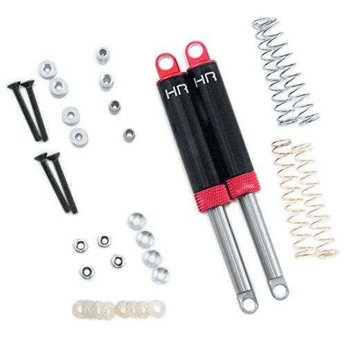 Hot Racing TD100T02 Red Internal Spring Air Shocks 100mm
