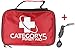 CATEGORY5 First Aid Kit - Compact and Small Perfect for Survival Emergency Disaster Earthquake - Fits in Car Home and Office or for Travel Camping and Hiking