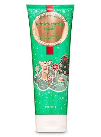 Amazon Com Winter Candy Apple Ultra Shea Body Cream Green Tube