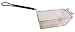 Kitchen Basics 101: 2-Pack Rustproof Heavy Duty Deep Fryer Wire Basket Commercial Grade Replacements with Blue Handles