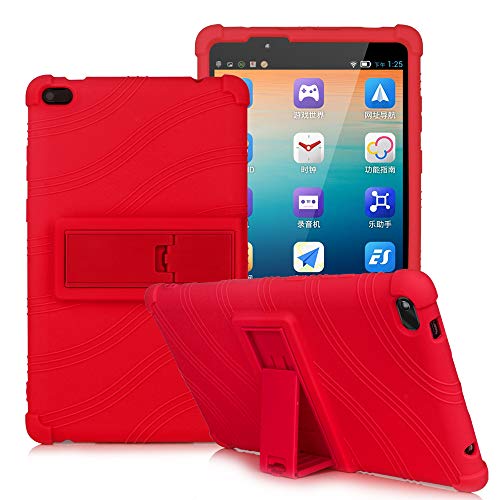 HminSen Silicon Case for Lenovo Tab E8, Light Weight [Anti Slip] Shock Proof Protective Cover for Lenovo TAB E8 TB-8304F TB-8304F1 Tablet Case (Red)