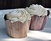 Woodgrain Cupcake Wrappers for Rustic Weddings, Western Cowboy/Cowgirl Birthday Parties, Lumberjack, Woodland, Outdoors Baby or Bridal Showers. Set of 24 Reversible Woodsy Cup Cake Holder Wraps. Brown