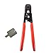 SENTAI PEX Ratcheting Crimping Tool - Crimper for Stainless Clamps Sizes from 3/8-Inch-1-inch with Go No-Go Gauge Suit Sharkbite, Watts, Apollo and All US F2098 Standards