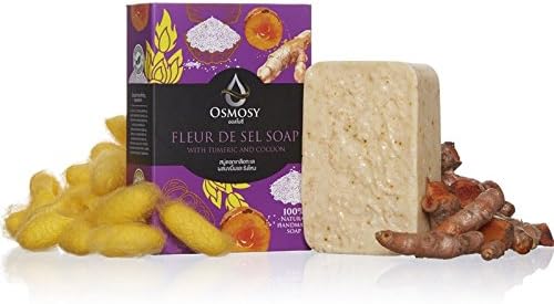 Fleur De Sel Soap With Tumeric and Cocoon Bar 100 g.