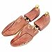 GEM_LIGHT Men's Twin Tube Adjustable Cedar Wood Shoe Trees US Shoe Size 8-9