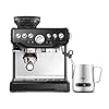 Sage Appliances SES875 The Barista Express Espressomachine, Glanzend Zwart, standaard