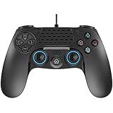 Wired PS4 Controller, Dual Vibration USB Wired PS4 Remote Controller Joystick Gamepad with 2.5 Meters (8 Feets) Cable for Sony Playstation 4 PS4/PS4 Pro/PS4 Slim/PS3/PC Platform Game Controller