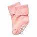 Aymoon Socks Baby Boys-Girls Non-Skid and Anti-Slip Turn Cuff Pack of 6 Multi-Color (12-24, Girls' Pink Set)