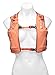Nathan NS4537 Vaporhowe Hydaration Pack Running Vest with 1.5L Bladder, Fusion Coral, Medium