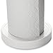 Kohler Paper Towel Holder with Weighted Base, Tension Loop, Quick One Handed Tear, (Fits Standard and Oversized Rolls), White