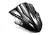 Neverland Double Bubble Windshield WindScreen for Kawasaki Ninja 300 EX300 2013 2014 2015 Black