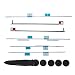 Replacement LED LCD Panel Adhesive Tape/Strips + Opening Wheel Tools for iMac A1419 27" MD095LL/A MD096LL/A MD088LL/A MD089LL/A MF886LL/A MF885LL/A MK462LL/A MK482LL/A 2012 2013 2014 2015 primary