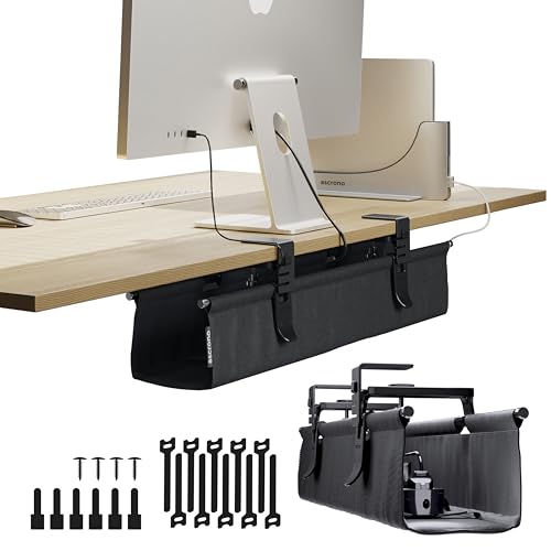 Ascrono Under Desk Cable Management Tray