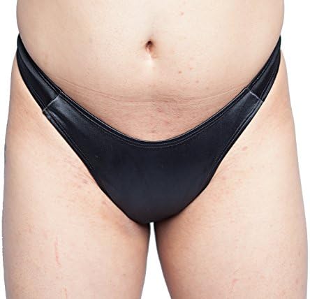Ultimate Genital Hiding Gaff for Crossdressing & Transgender Black "Satin"