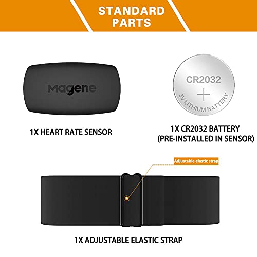 Magene Chest Strap Heart Rate Monitor ANT+ and Bluetooth 4.0
