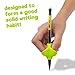 Pencil Grip Writing Aid Holder Pencil Grips For Kids Handwriting NEW Non-Toxic Silicone Posture Correction Finger Trainer Kids Preschoolers Children Special Needs FOR LEFT & RIGHT HANDED By Grip Write