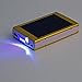 Gold 80000mAh Dual USB Portable Solar Battery Charger Power Bank For Cell Phone