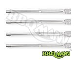BBQMANN 42204(4-pack) Master Forge 17-1/2-in Adjustable Stainless Steel Tube Burner