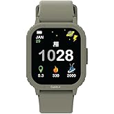 Cubitt Jr. Smartwatch Fitness Tracker for Kids and Teens with Games, Step Counter, Sleep Monitor, Heart Rate Monitor, Calculator, Activity Tracking, 1.75" AMOLED Touchscreen, Waterproof – Forest Green