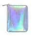 Aibearty Womens Holographic Waterproof Wallet Clutch Bag Wallet Small Purse Silver 4.6Inch*3.6Inch