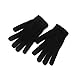 Mellons Unisex Winter Knit Classic Solid Color Gloves