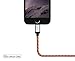 Nekteck [Apple MFi Certified] Lightning to USB Cable, Nylon Braided Charge and Sync Cord 3.3ft / 1m for X/ 8 6s / 6/ Plus SE 5S iPad Pro Air 2 Mini 4/3 iPod 5 iPod Nano and More - Orange