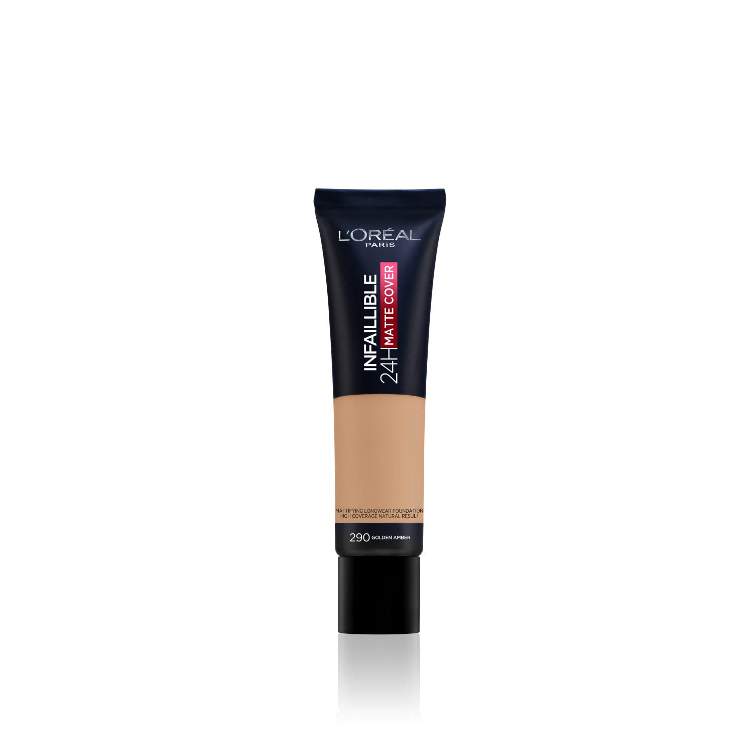 Infaillible 24H Matte Cover Foundation N. 290 Ambre Dor — image 1