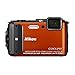 Nikon - Coolpix AW130 16.0-Megapixel Waterproof Digital Camera - Orange