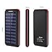 Battery Pack AKEEM Portable Charger 22000mAh External Battery Power Bank with Dual Input Port and Solar charger, 3 USB Ports for iPhone, iPad, Samsung Galaxy, Android and other Smart Devices