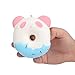 TEEGOMO Cute Panda Donuts and Pink Coffee Cup Slow Rising Scented Jumbo Squishy Stress Relief Squeeze Decorations Kids Toy