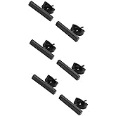 3 Pairs Black Minimalist Bar Design Stud Earrings for Women Men Line Stick Rectangle Bar Stud Earrings