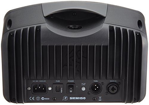 Mackie SRM150 5.25-Inch Compact Active PA System, Black